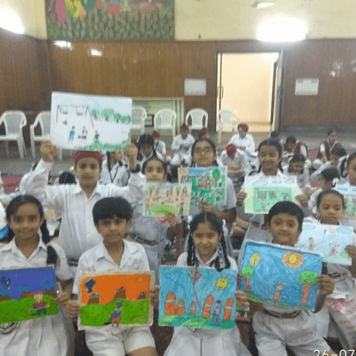 Art Olympiad Conducted at GNPS Punjabi Bagh